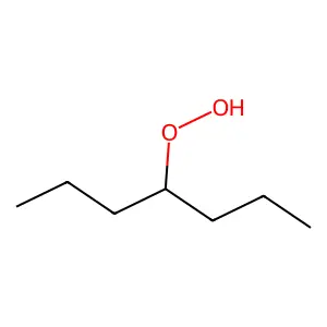 4-Hydroperoxy-n-heptane structure