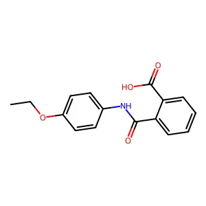 4'-Ethoxyphthalanilic acid structure