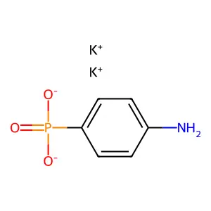 Phosphonic acid, (4-aminophenyl)-, potassium salt structure