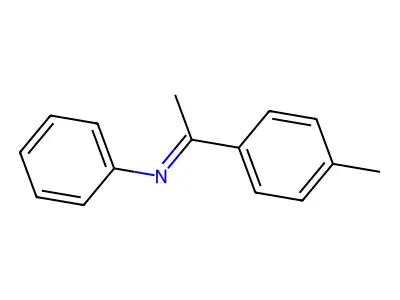 N-phenyl-1-(p-tolyl)ethan-1-imine structure