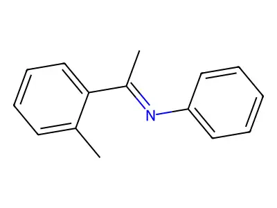 (e)-N-(1-o-tolylethylidene)aniline structure