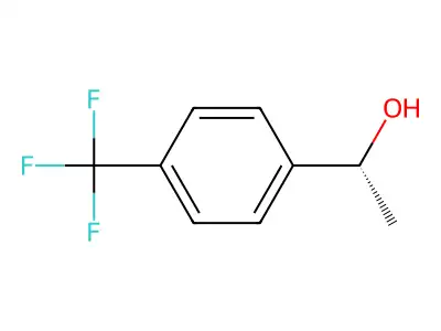 1-[4-(Trifluoromethyl)phenyl]ethan-1-ol structure
