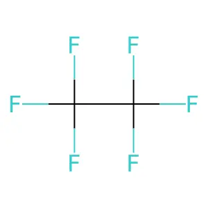 六氟乙烷 structure