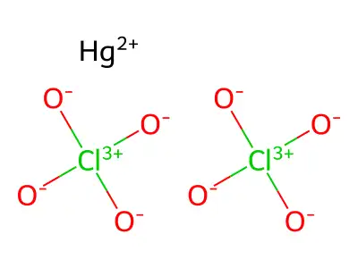 高氯酸汞 structure