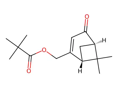 O-tert-Butyl-carbonyl-4-oxo Myrtenol structure