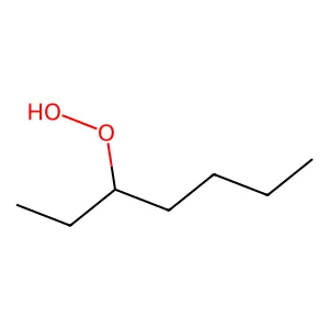 3-Hydroperoxy-n-heptane structure