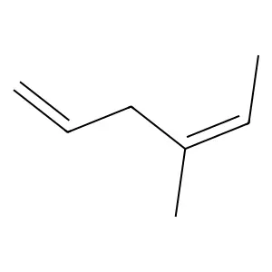 3-Methyl-2,5-hexadiene structure
