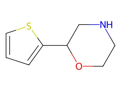 2-(Thiophen-2-yl)morpholine structure