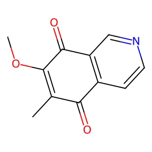 7-Methoxy-6-methylisoquinoline-5,8-dione structure