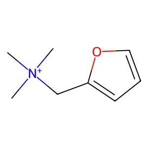 N,N,N-Trimethyl-2-furanmethanaminium structure