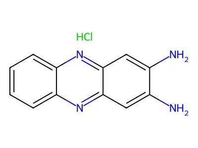 Phenazine-2,3-diamine, chloride structure