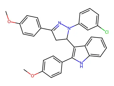 1h-indole,3-(1-4,5-dihydro-3-2- structure