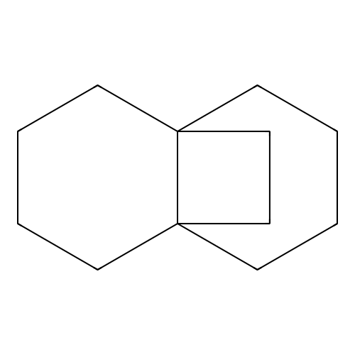 4a,8a-Ethanonaphthalene, octahydro- structure