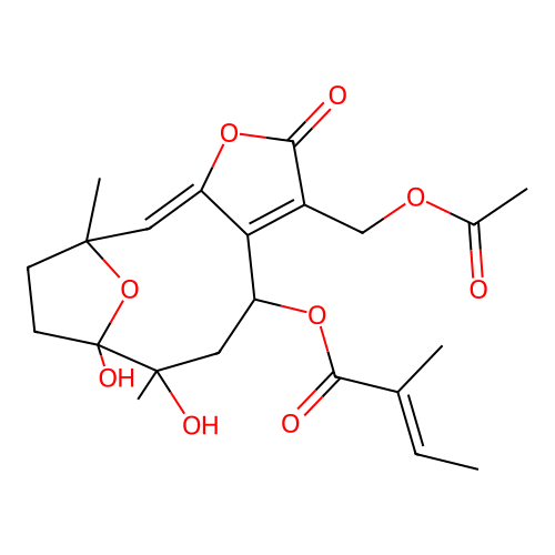 Piptocarphin B B822833F266 structure