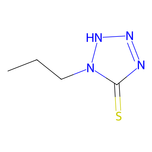 1-Propyl-1H-tetrazole-5-thiol structure