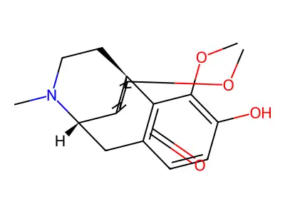 C19H21NO4 structure