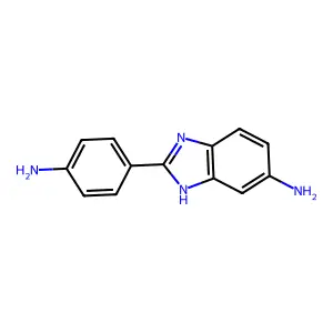 2-(4-氨基苯基)-1H-苯并咪唑-6-胺 structure