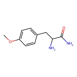 O-Methyltyrosinamide structure