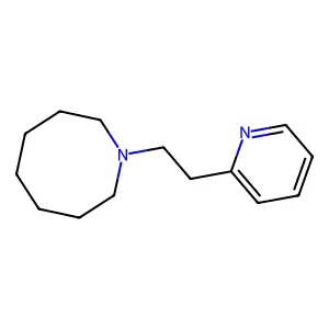 1-[2-(Pyridin-2-yl)ethyl]azocane structure