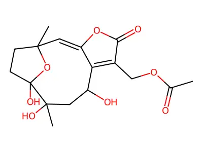 PIPTOCARPHIN D structure