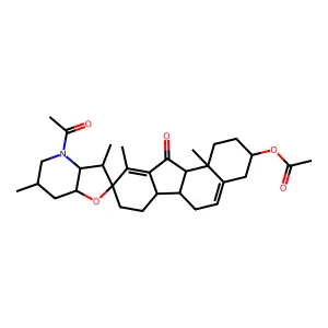 N,O-Diacetyljervine structure