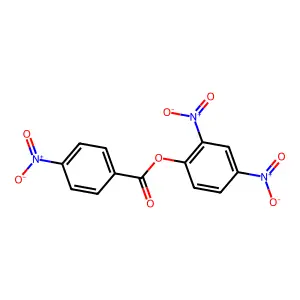 (2,4-Dinitrophenyl) 4-nitrobenzoate structure