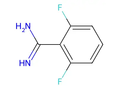 2,6-Difluoro-benzamidine structure