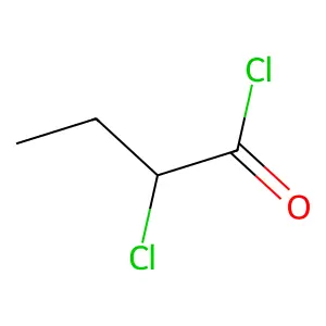 2-Chlorobutanoyl chloride structure