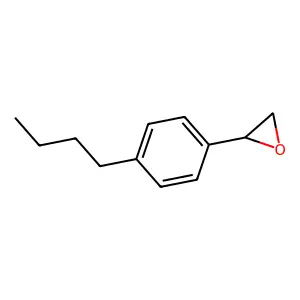 p-Butylstyrene oxide structure