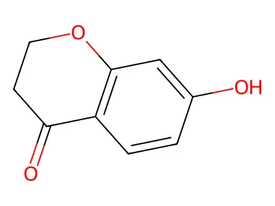 7-Hydroxychromanone structure