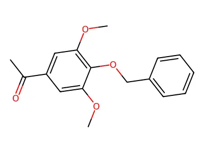 4-(Benzyloxy)-3,5-dimethoxyacetophenone structure