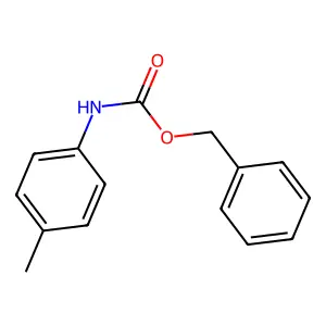Carbamic acid, (4-methylphenyl)-, phenylmethyl ester structure