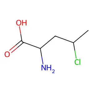 gamma-Chloronorvaline structure