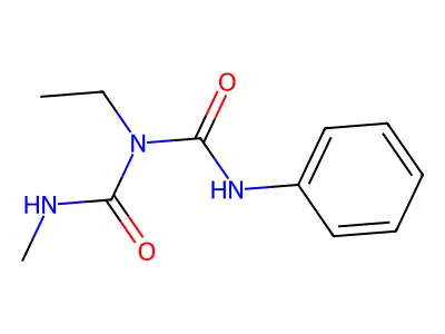 Imidodicarbonic diamide, 2-ethyl-N-methyl-N'-phenyl- structure