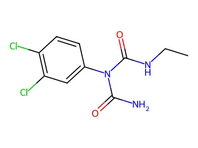 Imidodicarbonic diamide, N-(3,4-dichlorophenyl)-N'-ethyl- structure
