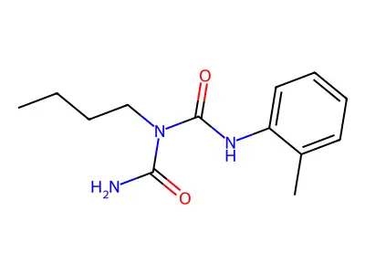 Imidodicarbonic diamide, N-butyl-2-methyl-N'-phenyl- structure