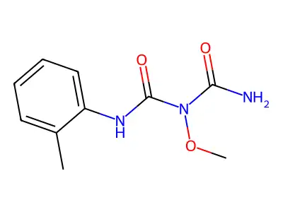 Imidodicarbonic diamide, N-methoxy-2-methyl-N'-phenyl- structure