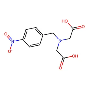 Glycine, N-(carboxymethyl)-N-[(4-nitrophenyl)methyl]- structure