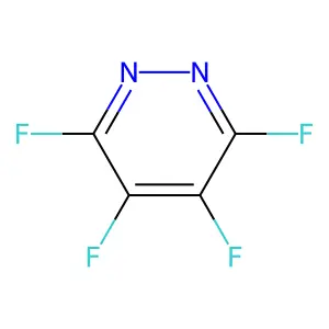 Pyridazine, tetrafluoro- structure