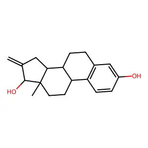 16-Methylene estradiol structure