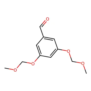 Benzaldehyde, 3,5-bis(methoxymethoxy)- structure
