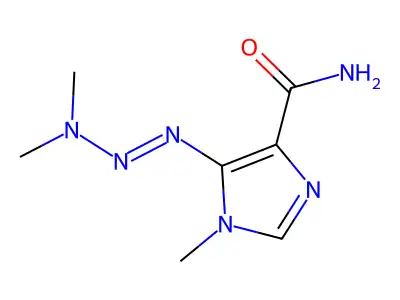 5-(Dimethylaminodiazenyl)-1-methylimidazole-4-carboxamide structure