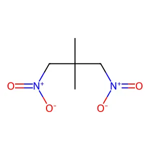 2,2-Dimethyl-1,3-dinitro-propane structure