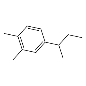 1,2-Dimethyl-4-secButylbenzene structure