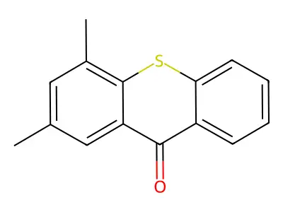 2,4-Dimethylthioxanthen-9-one structure