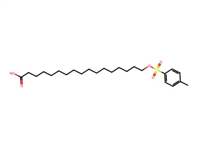 17-(Tosyloxy)heptadecanoic acid structure