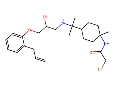 溴乙酰丙炔醇 structure
