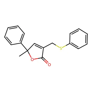 Pyrimidine, 2,4-diamino-5-(p-chlorophenyl)-6-pentyl- structure