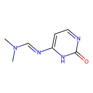 Methanimidamide, N'-(1,2-dihydro-2-oxo-4-pyrimidinyl)-N,N-dimethyl- structure
