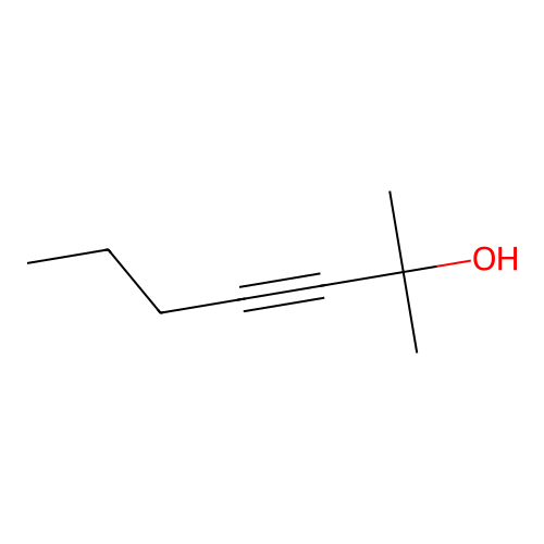 3-Heptyn-2-ol, 2-methyl- structure